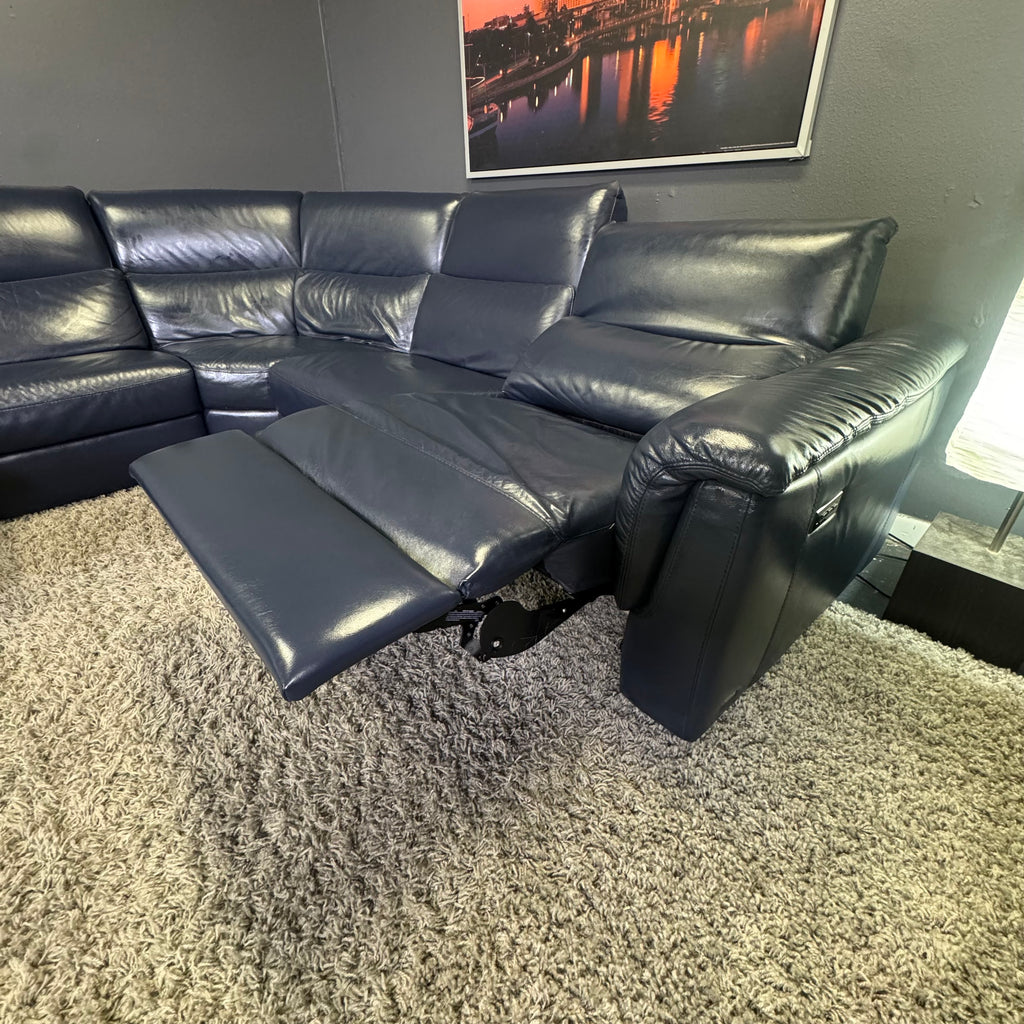 Natuzzi - Italian Leather Power Reclining Sectional