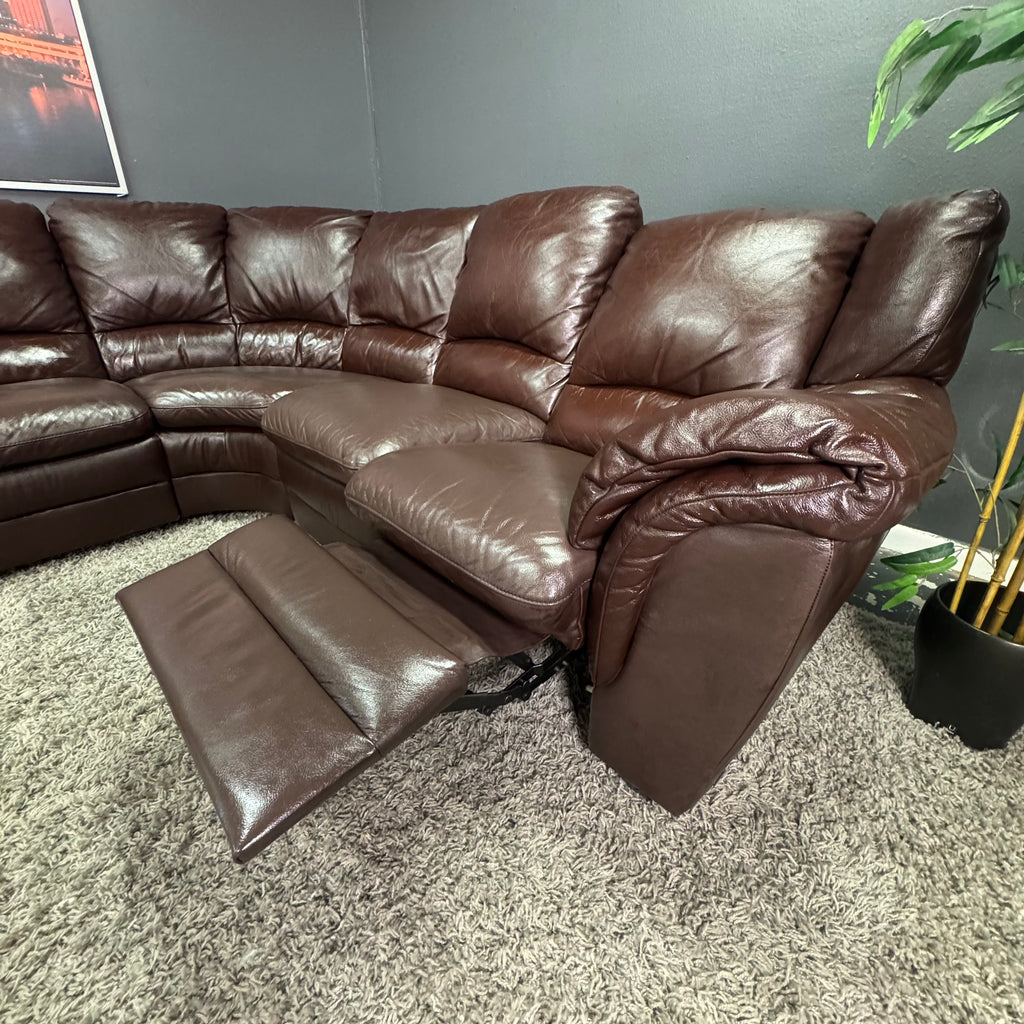 Natuzzi Italia - Italian Leather Reclining Sectional