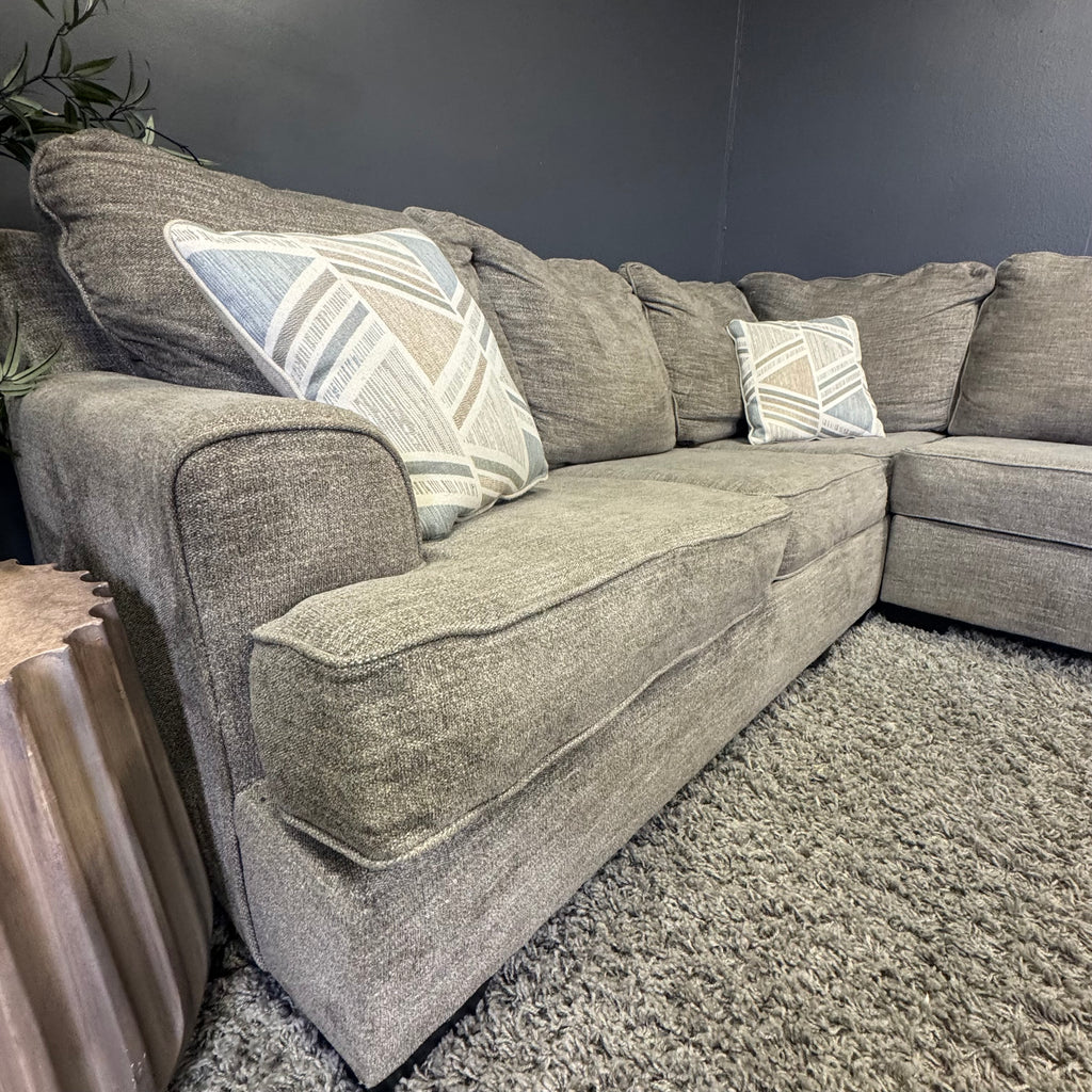 Ashley - Gray L Shape Sectional