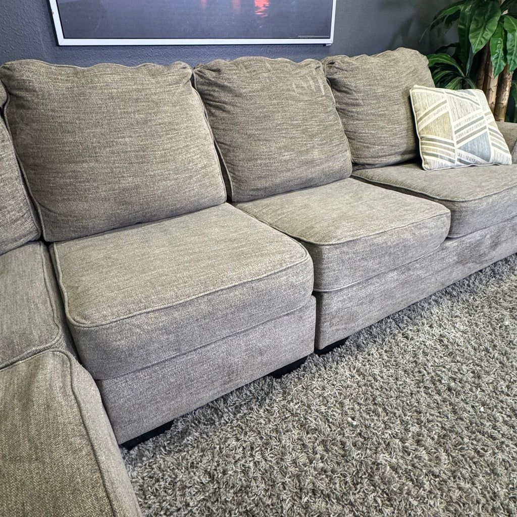 Ashley - Gray L Shape Sectional