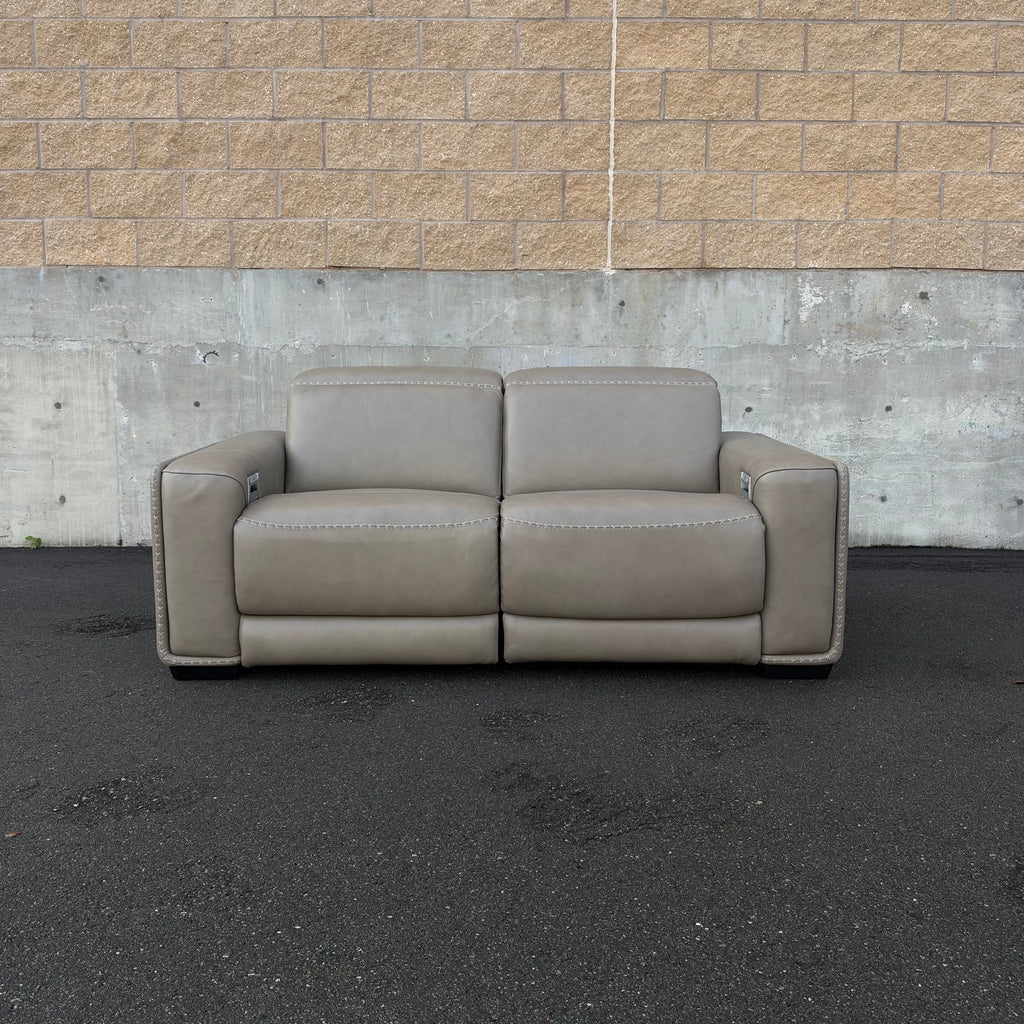 New Ashley - Correze Leather Power Reclining Set