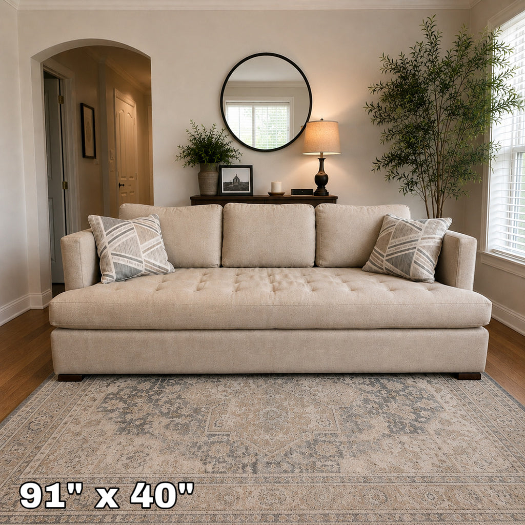 Clive Daniel Luxury 91” sofa
