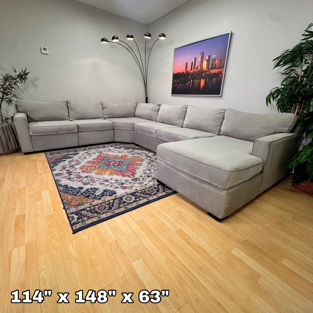 Macys Radley - 5 Piece Modular Sectional w/ Chaise