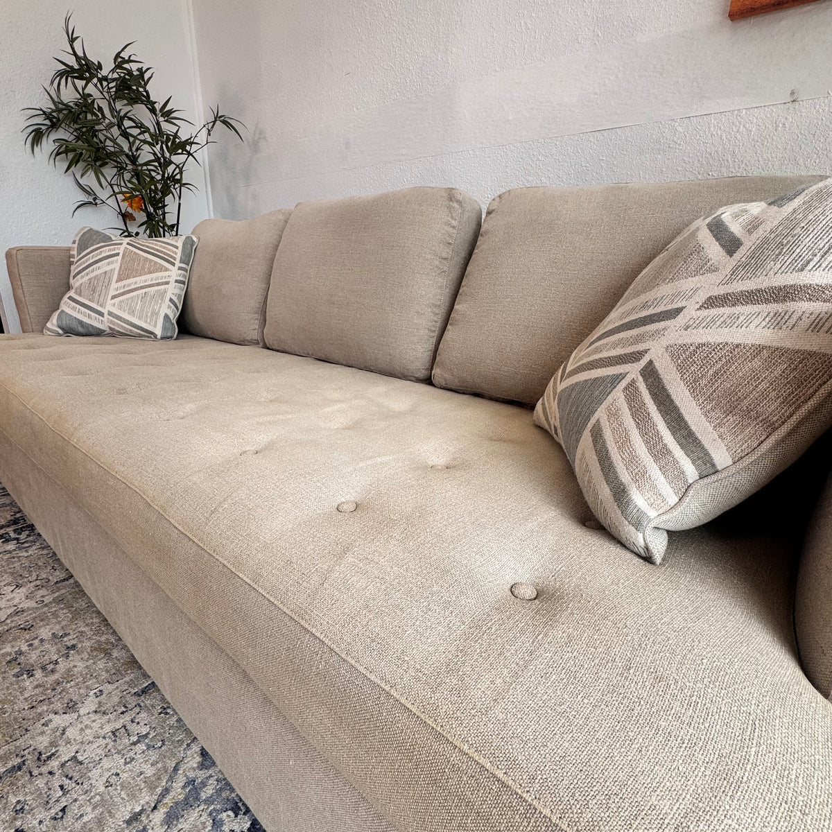Clive Daniel Luxury 91” sofa