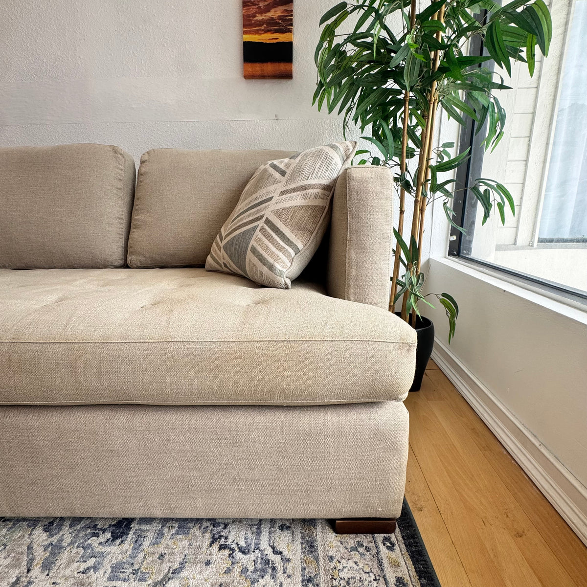 Clive Daniel Luxury 91” sofa