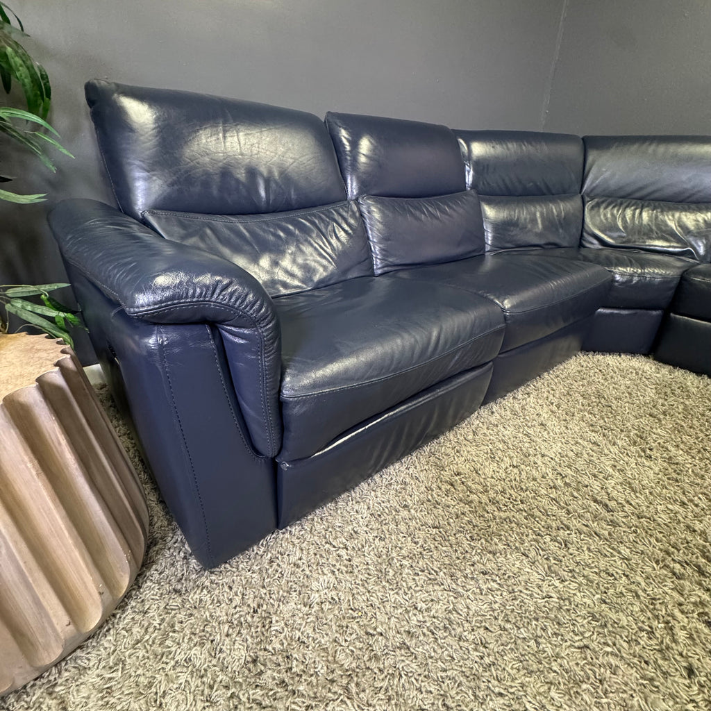 Natuzzi - Italian Leather Power Reclining Sectional