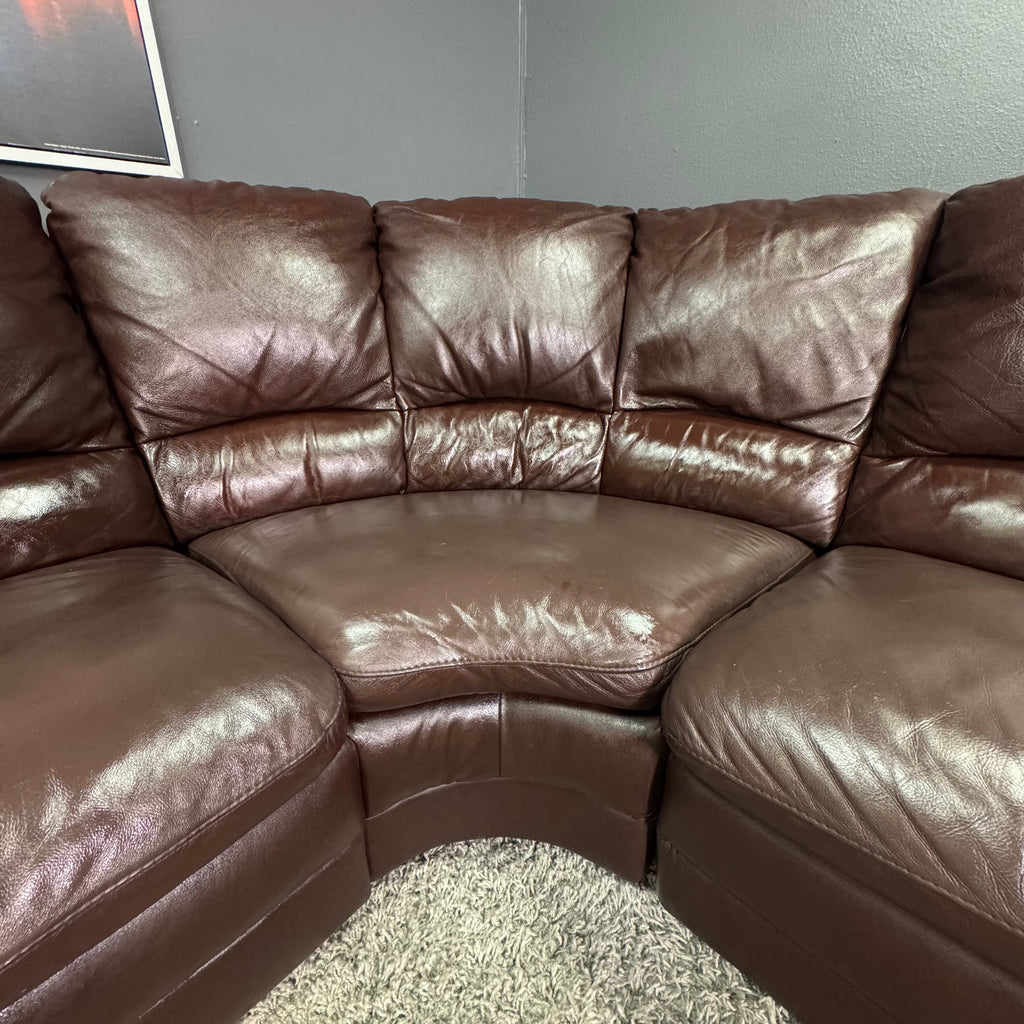 Natuzzi Italia - Italian Leather Reclining Sectional