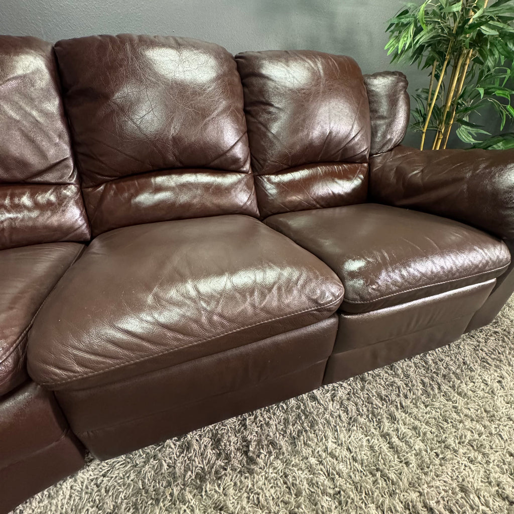 Natuzzi Italia - Italian Leather Reclining Sectional
